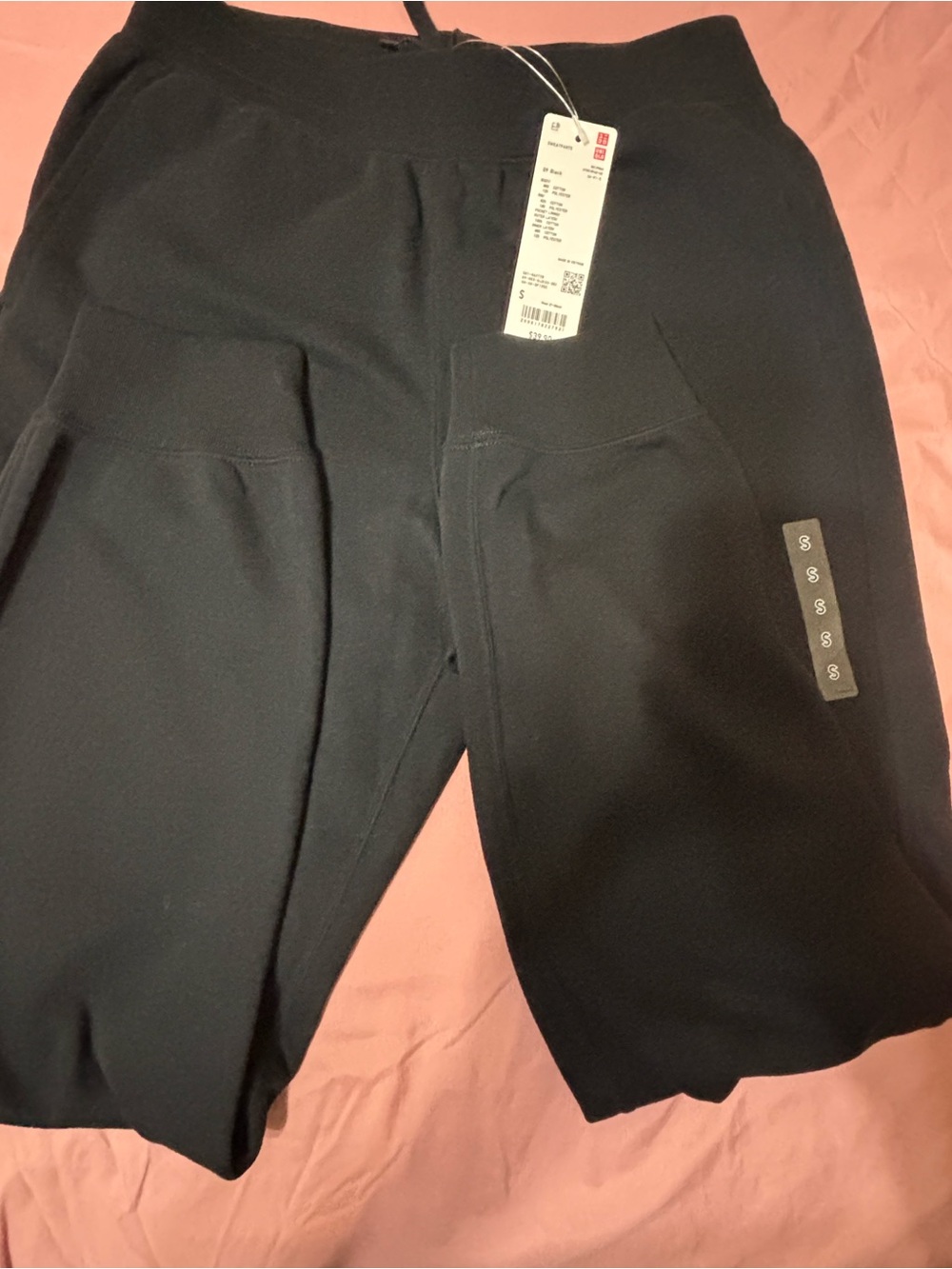 Uniqlo Black Men's Sweat Joggers